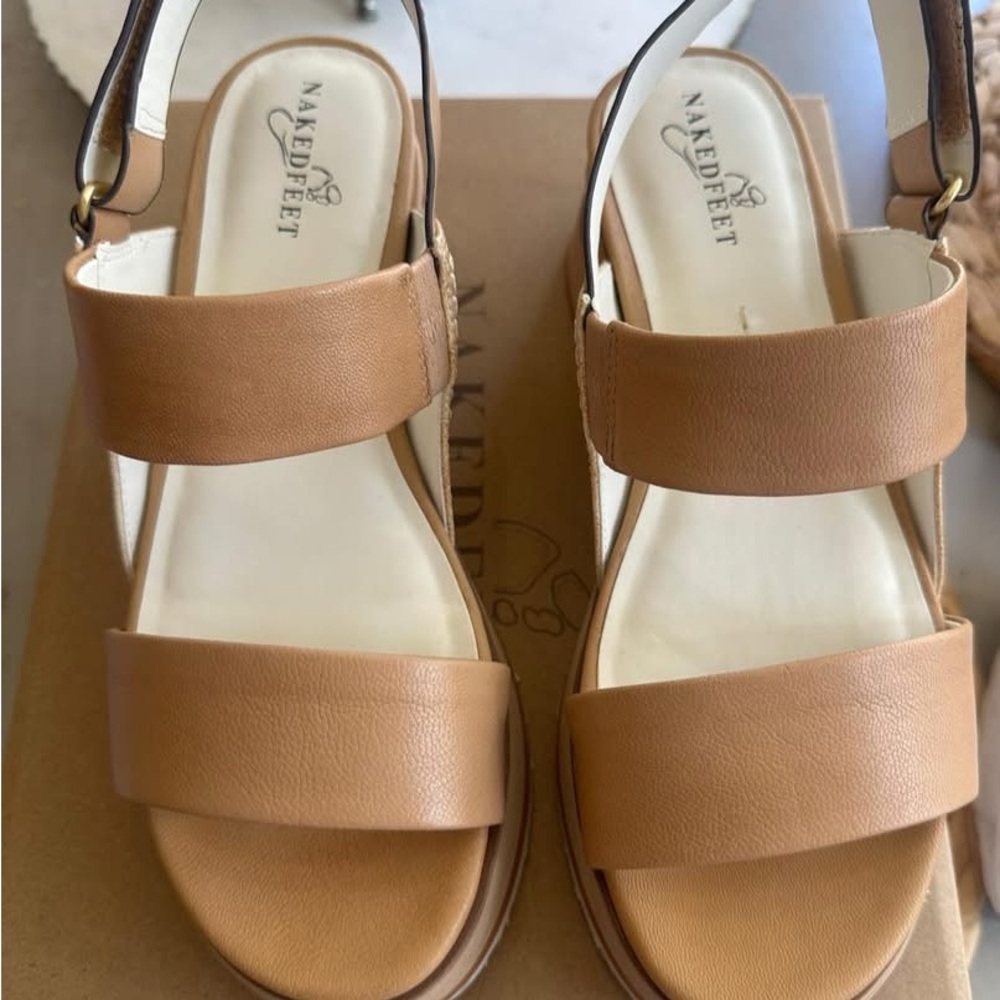 Naked Feet Women's Brown Sandals